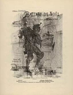 Albi 18641901 Saint Andre Du Bois Collection: Drawings Prints, Print, Ballade de Noel, Artist, Publisher, Printer, Henri Toulouse-Lautrec, C