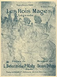 Albi 18641901 Saint Andre Du Bois Collection: Drawings Prints, Print, Les Rois Mages, Artist, Henri de Toulouse-Lautrec, French