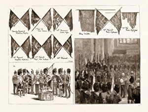 The Duke of Cambridge Depositing the Colours of Seventeen Scottish Regiments in St The Duke of Cambridge Depositing the Colours of Seventeen Scottish Regiments in St