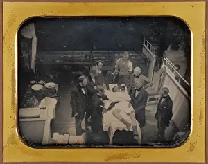 American Medical History Prints: Early Operation Using Ether for Anesthesia