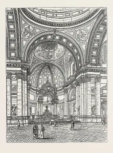 Prints of The New Oratory Church at Brompton: the Sanctuary Engraving Prints: The New Oratory Church at Brompton: Sanctuary Print