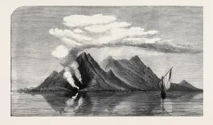 Volcanic Eruption Art Prints: Source Size = 3707 x 2142