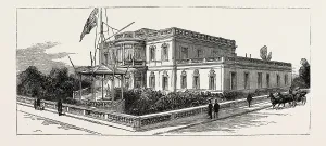Print of the Cercle Nautique at Cannes