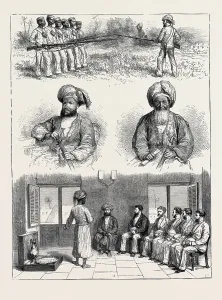 Victorian Era Travel Prints: Source Size = 3767 x 4989