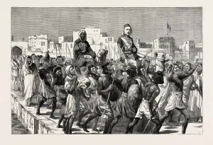 Gordon in the Soudan, 1879 Print