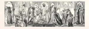 Parable Of The Ten Virgins Prints: Source Size = 4973 x 1589