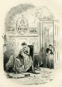 British Writer Biography Prints: David Copperfield, Changes at Home