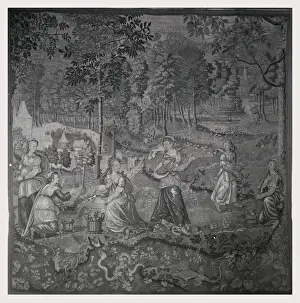 Orpheus And Eurydice Story Prints: Eurydice bitten snake