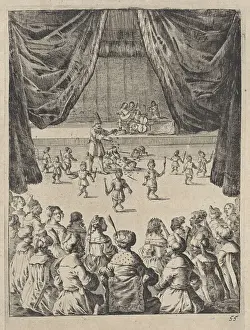Egyptian Mythology Artwork Prints: Fable of an Egyptian king and his monkey, Dirk Stoop, John Ogilby, 1665