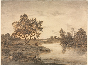 Fisherman Le Pêcheur 1840-45 Théodore Rousseau Fisherman Le Pêcheur 1840-45 Théodore Rousseau