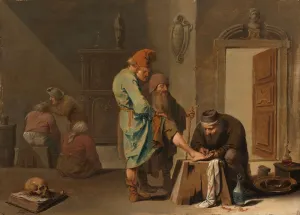 foot operation interior surgeon looks foot old man foot operation interior surgeon looks foot old man