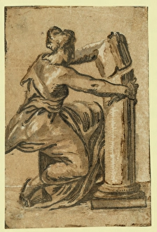 Fortitude, between 1500 and 1610, Carpi, Ugo da, 1480-approximately 1532 Fortitude, between 1500 and 1610, Carpi, Ugo da, 1480-approximately 1532
