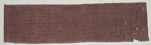 Fragment Womans overskirt ncaka late 1800s-early 1900s Fragment Womans overskirt ncaka late 1800s-early 1900s