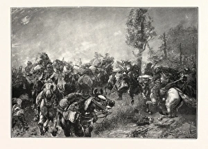 Franco-Prussian War: Episode from the battle of Vionville Franco-Prussian War: Episode from the battle of Vionville