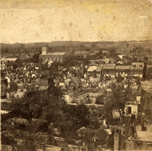 General view from market house, (looking south-east), US, USA, America, Vintage photography General view from market house, (looking south-east), US, USA, America, Vintage photography