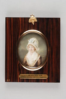 Adriana Collection: Gijsbertus Johannes van den Berg Portrait miniature