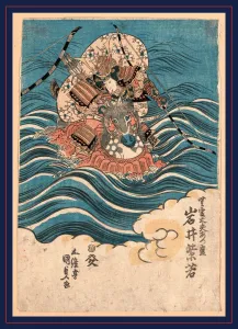 Iwai shijyaku no mukan no tayA« atsumori, The actor Iwai Shijaku in the role of Mukan Iwai shijyaku no mukan no tayA« atsumori, The actor Iwai Shijaku in the role of Mukan
