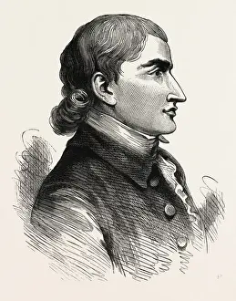 Founding Father Usa Prints: JOHN JAY (From a Print published in 1783), He was an American statesman, Patriot