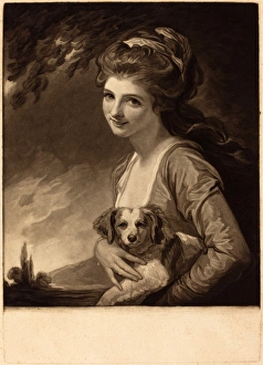 John Raphael Smith after George Romney (British, 1752 - 1812), Lady Hamilton as Nature John Raphael Smith after George Romney (British, 1752 - 1812), Lady Hamilton as Nature