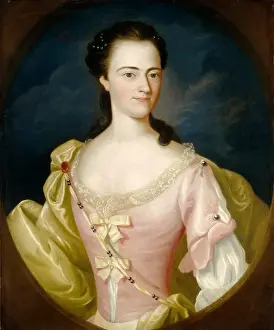 American Colonial Era Art Prints: John Singleton Copley, Jane Browne, American, 1738 - 1815, 1756, oil on canvas