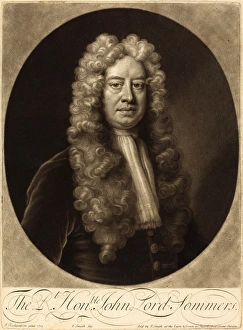 John Smith after Jonathan Richardson, Sr. (active early 19th century), John Lord Sommers John Smith after Jonathan Richardson, Sr. (active early 19th century), John Lord Sommers