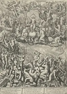 Last Judgment Art Prints: Last Judgment, Barbara van den Broeck, Hendrick Hondius, 1649