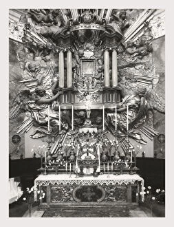 Altar Gloria Collection: Lazio Viterbo Vignanello S. Maria Collegiate church