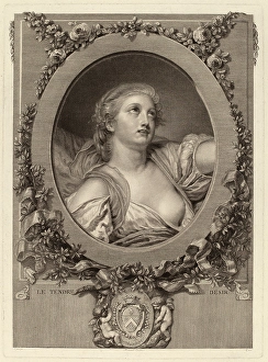 Manuel Salvador Carmona after Jean-Baptiste Greuze, Le tendre desir, Spanish, 1734 - 1820 Manuel Salvador Carmona after Jean-Baptiste Greuze, Le tendre desir, Spanish, 1734 - 1820