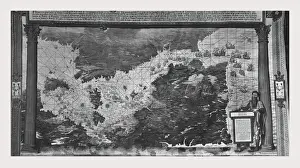 Mediterranean Region Map Prints: Map