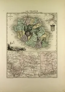 Map of the Democratic Republic of the Congo, LA Reunion, Dahomey and Obock, 1896 Map of the Democratic Republic of the Congo, LA Reunion, Dahomey and Obock, 1896