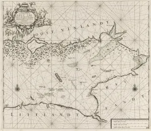 Map eastern part Gulf Finland New pass part Baltic Sea starting Map eastern part Gulf Finland New pass part Baltic Sea starting