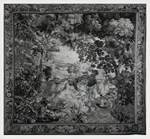 Historical Garden Scene Prints: Meleager