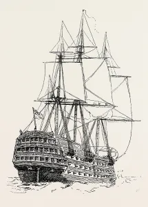 Model of the Victory, Nelsons Ship at Trafalgar Model of the Victory, Nelsons Ship at Trafalgar