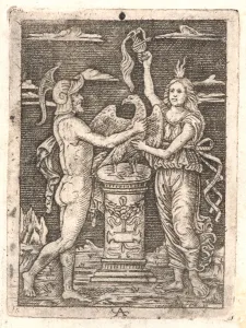 Monogrammist A (Italian, active ca. 1500) after Peregrino da Cesena (Italian, active ca Monogrammist A (Italian, active ca. 1500) after Peregrino da Cesena (Italian, active ca