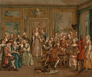 Musical Conversation A Musical Conversation (II), Marcellus Laroon the Younger, 1679-1772 Musical Conversation A Musical Conversation (II), Marcellus Laroon the Younger, 1679-1772