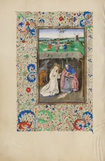 Annunciation To The Shepherds Prints: The Nativity and The Annunciation to the Shepherds