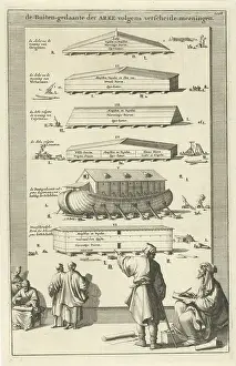 Noah's Ark Print, Etching on Paper