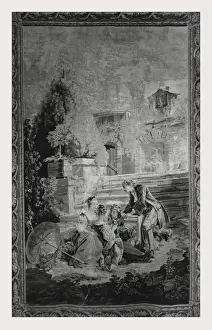 Monochromatic Artwork Prints: Pedlar