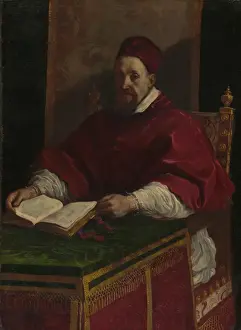 Guercino Paintings Prints: Pope Gregory XV