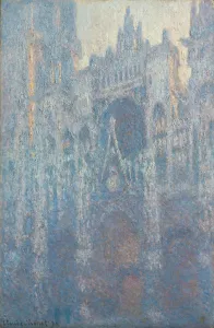 The Portal of Rouen Cathedral in Morning Light The Portal of Rouen Cathedral in Morning Light