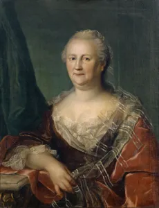 Portrait Anna Frischmann wife Johann Christoph Imhof Portrait Anna Frischmann wife Johann Christoph Imhof