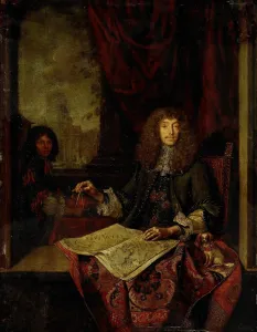 Portrait Carel Quina 1622-89 Knight Holy Sepulcher Portrait Carel Quina 1622-89 Knight Holy Sepulcher