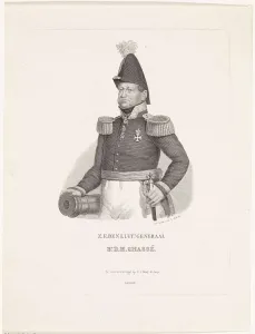 Portrait of General David Baron Hendrik Chasse, Franciscus Bernardus Waanders, F Portrait of General David Baron Hendrik Chasse, Franciscus Bernardus Waanders, F