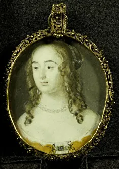 Portrait Henriette Marie 1626-51 Countess Palatine Portrait Henriette Marie 1626-51 Countess Palatine
