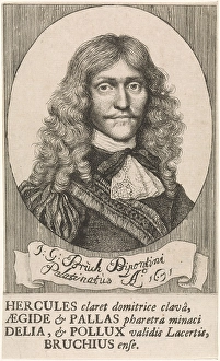 Portrait of Johann Georg Bruck, fencing master, attributed to Wallerant Vaillant, 1671 Portrait of Johann Georg Bruck, fencing master, attributed to Wallerant Vaillant, 1671