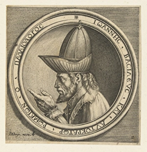 Portrait of John VIII Paleologos, Antonio Pisanello, Claes Jansz Portrait of John VIII Paleologos, Antonio Pisanello, Claes Jansz