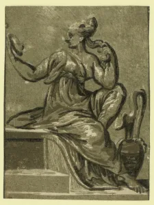 Prudence, between 1500 and 1610, Carpi, Ugo da, 1480-approximately 1532 Prudence, between 1500 and 1610, Carpi, Ugo da, 1480-approximately 1532