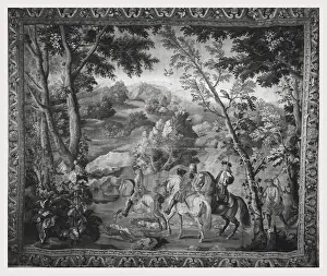 Rabbit Hare Hunt Print