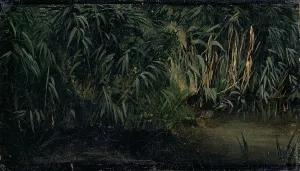 Reed 1845 oil canvas mounted cardboard 14.8 x 26 cm Reed 1845 oil canvas mounted cardboard 14.8 x 26 cm