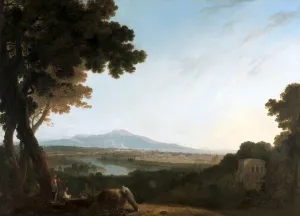 Rome from the Villa Madama A View of Rome from the Villa Madama' Signed and dated Rome from the Villa Madama A View of Rome from the Villa Madama' Signed and dated
